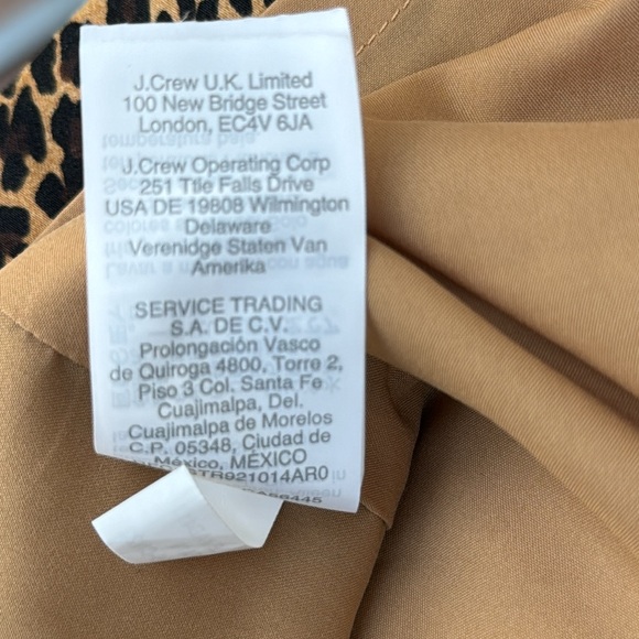 J. Crew Leopard print sheath dress 4 - Picture 8 of 8